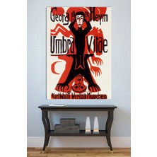 Mushen Studio Georg Heym Umbra Vitae Kanvas Tablo Ekspresyonist Poster Duvar Dekoru