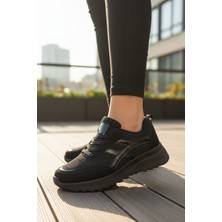 Enoch Kadın Geometrik Yan Panel Detaylı Spor Ayakkabı