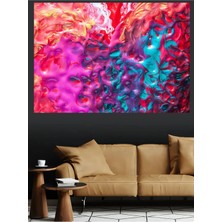 Mushen Studio Soyut Renk Patlaması Akışkan Sanat Modern Kanvas Tablo