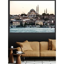 Mushen Studio Istanbul Ayasofya Gün Batımı Manzarası Kanvas Tablo