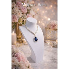 Özgürce Şık ve Fonksiyonel Masa Üstü Kolye Standı, Düzenli Sergileme Sağlar