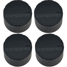 Süppürge Arçelik Ile Uyumlu Sto 810 Se Set Üstü Ocak Düğmesi Siyah