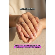 Orta Kare Large 100 Adet Jel Tips Takma Tırnak Easy Beauty