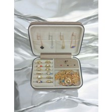 Özgürce Büyük Boy 14X21 Düzenleyici Takı Saklama Kutusu Seyahat Çantası