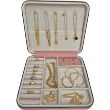 Özgürce Büyük Boy Takı Düzenleyici, Seyahat Çantası ve Ahşap Saklama Kutusu