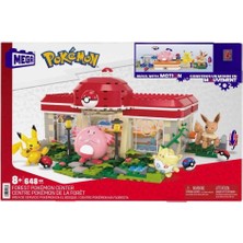 Popüler Sepet Mega Pokémon™ Pokémon Dinlenme Tesisi 648 Parça +8 Yaş - HNT93