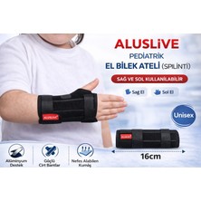 Aluslive Çocuk ( Pediatrik ) El Bilek Ateli Sağ ve Sol Kullanılabilir Ortopedik