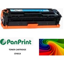 PanPrint Hp Color Laserjet Pro M252N Mavi Muadil Toner (CF401X)