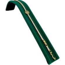 Özgürce Yeşil Tekli Bileklik Standı, Şık ve Kullanışlı Takı Düzenleyici