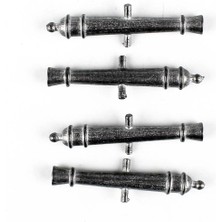 Occre 17023 35 Mm. Zamak Top, 4 Adet