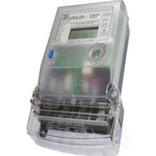 Trifaz Elektronik Sayaç / 5(100) Çok Telli Aktif Sayaç / Köhler