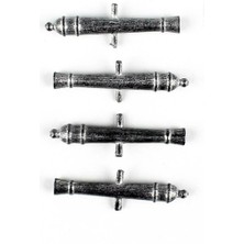 Occre 17022 25 Mm. Zamak Top, 4 Adet