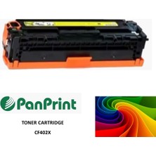 PanPrint Hp Color Laserjet Pro Mfp M274DN Sarı Muadil Toner (CF402X)