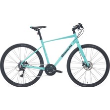 Bianchi Nirone 7 Disc Acera 28 Jant Şehir Bisikleti Celeste 47 cm