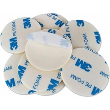 3m Yuvarlak Köpük Bant Çift Taraflı 27çap 100'LÜ