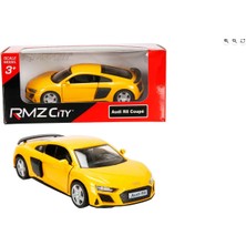 Göçmen 1:32 Rmz City Avrupa Serisi Die Cast Çek Bırak Model Araba - Sarı Audi R8 Coupe