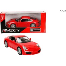 Göçmen 1:32 Rmz City Avrupa Serisi Die Cast Çek Bırak Model Araba - Kırmızı Porsche 911 Carrera S
