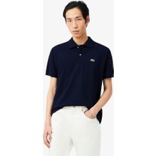  collection lacoste erkek regular fit beyaz polo