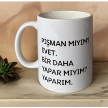 Heg Store Pişman Mıyım? Yazılı Baskılı Porselen Kupa