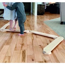 Özgürce Renkli Montessori Denge Yolu, Çocuklar Için Güvenli ve Eğlenceli Oyun