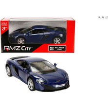 Göçmen 1:32 Rmz City Avrupa Serisi Die Cast Çek Bırak Model Araba - Lacivert Mclaren 650S
