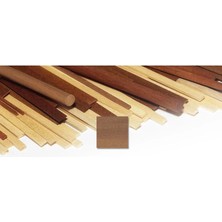 Occre 180124 Walnut Ahşap Çıta, 2X4X1000 Mm. 10 Adet