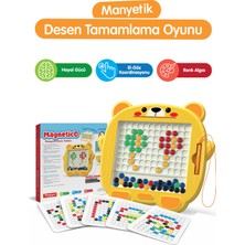 Özgürce Renkli Manyetik Kodlama Oyuncağı, Montessori Eğitici Çocuklar Için