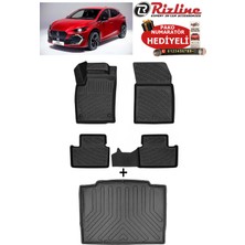 Rizline Renault Clio 6 2026 Sonrası Havuzlu Paspas ve Bagaj Havuzu Seti