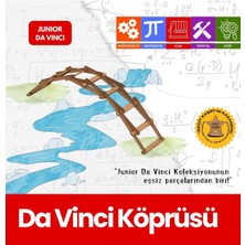 Özgürce Junior Da Vinci Ahşap Stem Oyuncak, Montessori Eğitim Seti, Eğitici Maket