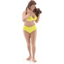 American Diorama AD76316 1/18 Ölçek, Plaj Kızı (Amy) Sergilemeye Hazır Plastik Figürü