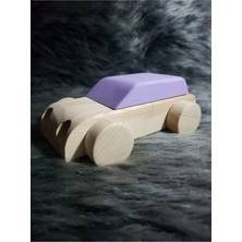 Özgürce Ahşap Tekerlekli Montessori Oyuncak, Renkli Bebek ve Çocuk Odası Oyunu