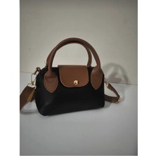 Elsa Kadın Suni Deri Saplı Küçük Boy El ve Omuz Çantası