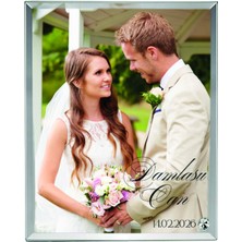 spldizayn Kişiye Özel Baskılı Cam Fotoğraf Çerçevesi