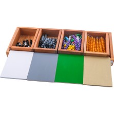 Özgürce Eğlenceli ve Öğretici Montessori Negatif Yılan Oyunu Çocuklar Için