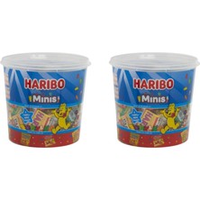 Kipa Kuruyemiş Haribo Minis Kova Jelibon 10 G x 100'lü 2 Adet