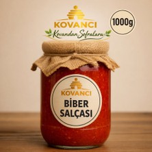 Kovancı Gıda Ev Yapımı Doğal Biber Salçası 1000 G Katkısız & Güneşte Kurutulmuş