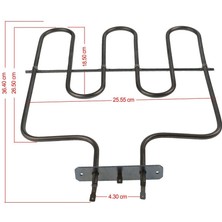 Süppürge Termikel Ile Uyumlu CDD6443W Fırın Alt Rezistansı