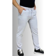 Man Klas Jagger Erkek Pantolon Likralı Bağcık Detaylı Klasik Erkek Jogger Kumaş Pantolon