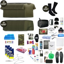 Askerimalzeme.com 21'li Yazlık Her Şey Dahil Karacı Bedelli Asker Seti