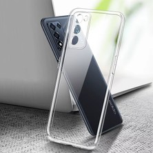 Realme V5/q2 Uyumlu Kılıf Zebana Şeffaf Soft Silikon Kılıf Şeffaf