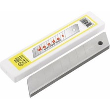 Saraç Maket Bıçağı Yedeği, Geniş, 18 Mm, 1 Kutu=10 Adet