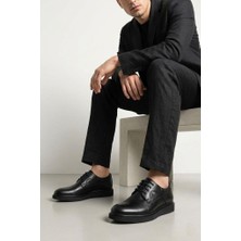 Papuçcity Pasha 03412 Erkek Eva Taban Deri Ayakkabı