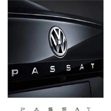 Meyzone Volkswagen Passat Bagaj Yazı B5 B6 B7 B8 cc Uyumlu Yeni Passat Ayrık Kalıplı Yazı