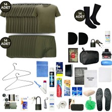 Askerimalzeme.com  14'lü Yazlık Tavsiye Jandarma Bedelli Asker Seti