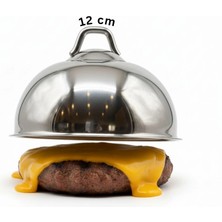 Meaty & Cheesy Burger Peynir Eritme Kapağı ve Hamburger Buhar Aparatı (12CM)