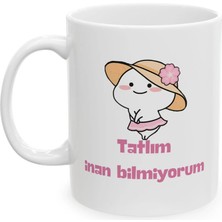 Ivart Tatlım Inan Bilmiyorum Baskılı Porselen Standart Kupa Bardak-Hediye-Motto