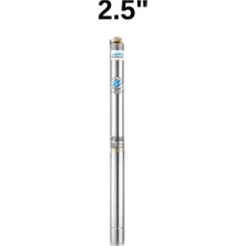 2.5'' 60MM Dış Çap En Ince 0.75 Hp 31 Kademe Dalgıç Pompa (220V)