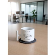 Ivart Uçak Nasıl Uçar - Sihirle Baskılı Porselen Kupa-Hediye-T Kulplu Kupa-Pilot-Hostes