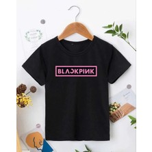 Glam Love Bisiklet Yaka Baskılı T-Shirt - Siyah -