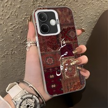 HONTINGA Oppo A5 Pro 5g ile Uyumlu Kılıfı Silikon Kenar Sert Arka Düşüme Önleyici Basitlik Anti Düşme Kamera Korumali Klasik Halı Desen Telefon Kılıfı Kadın ve Erkek Için Uygundur K1-0616